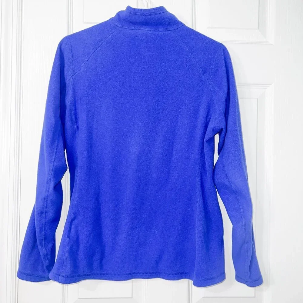The North Face Women's Cobalt Blue 1/4 Zip Jacket Size M - Picture 5 of 5